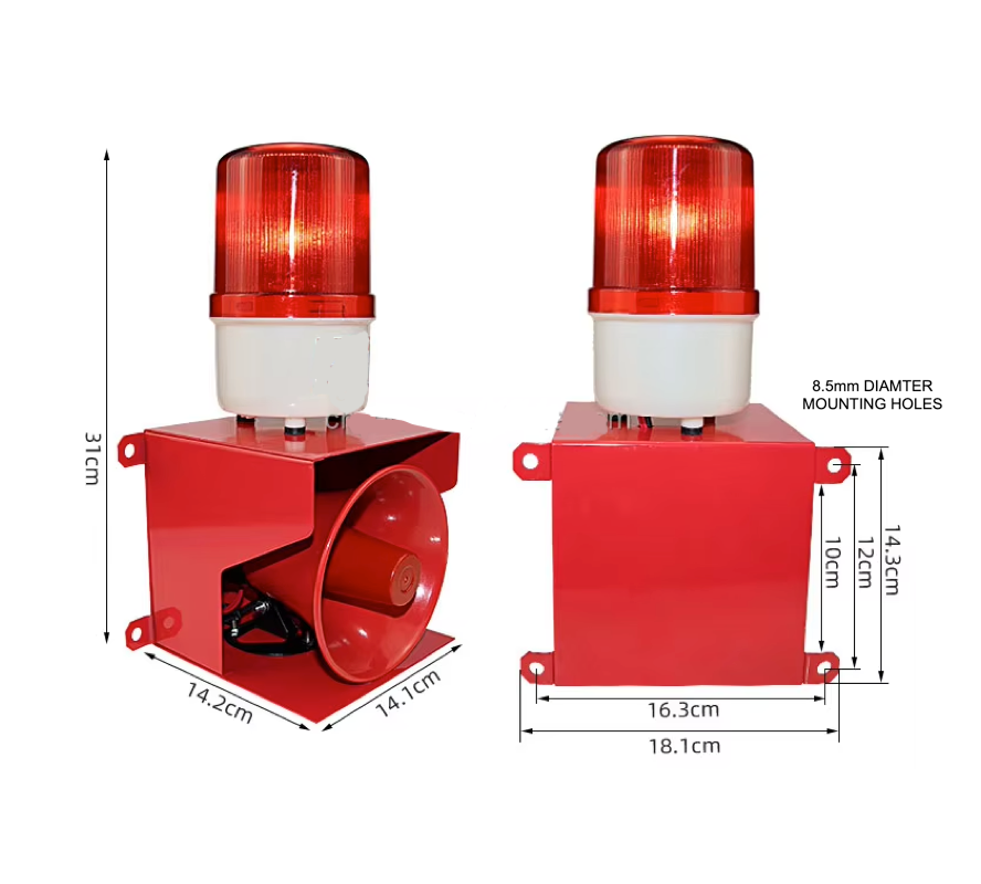 AL-90-R stack light Audible Alarm with Light
