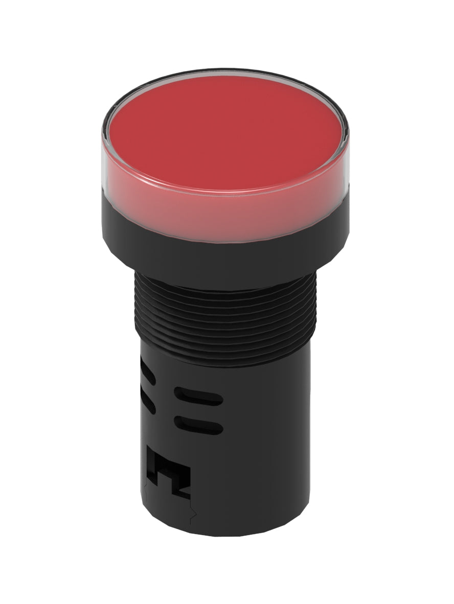 Red LED Control Panel Lights 22mm - IL-E