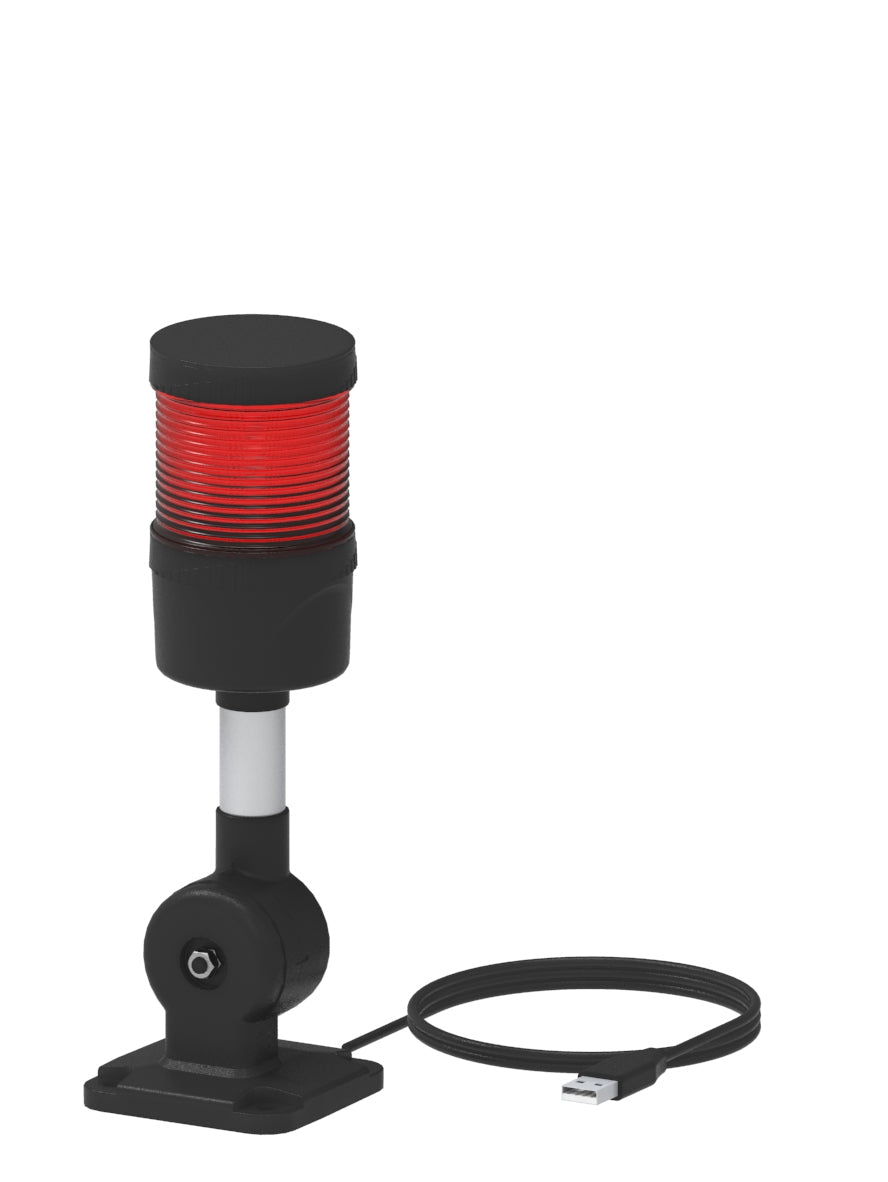 Red USB Staus Light