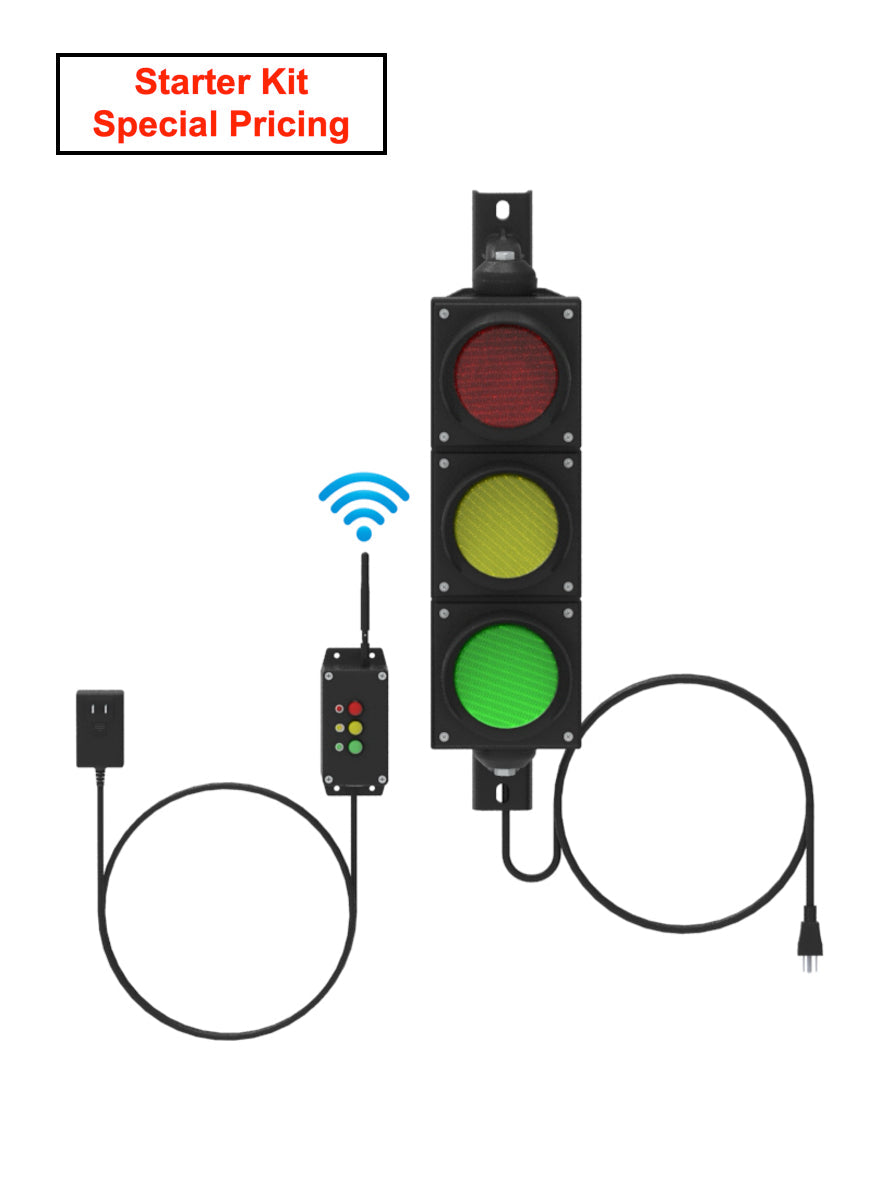 Wireless Traffic Light Kit - TL100-3-W-KIT