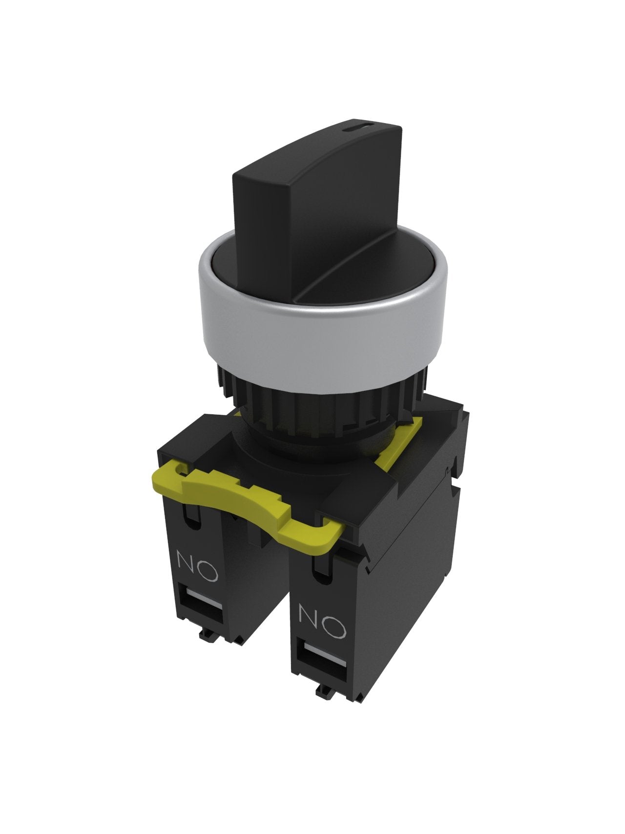 Black knob selector switch