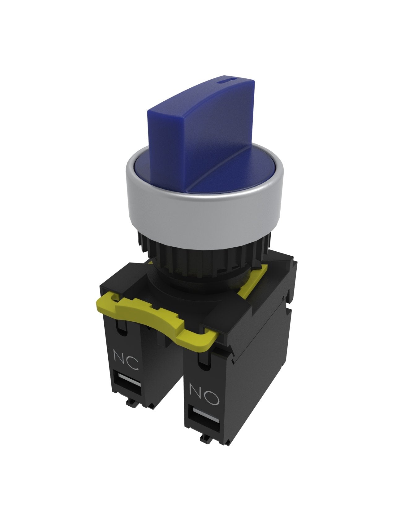 22mm Rotary Selector Switch blue