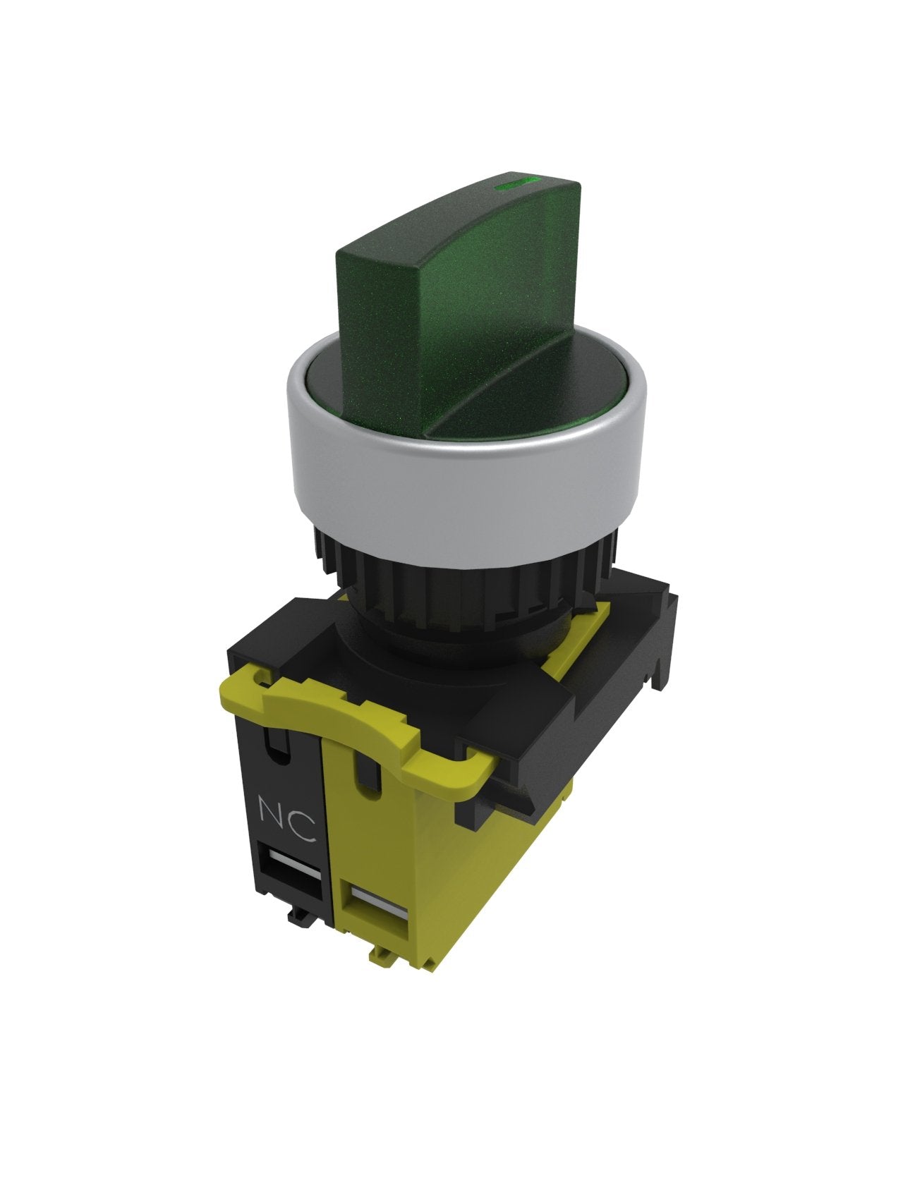 2 position selector switch green