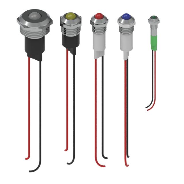 Light LED Indicator Lights - Spherical Bulb