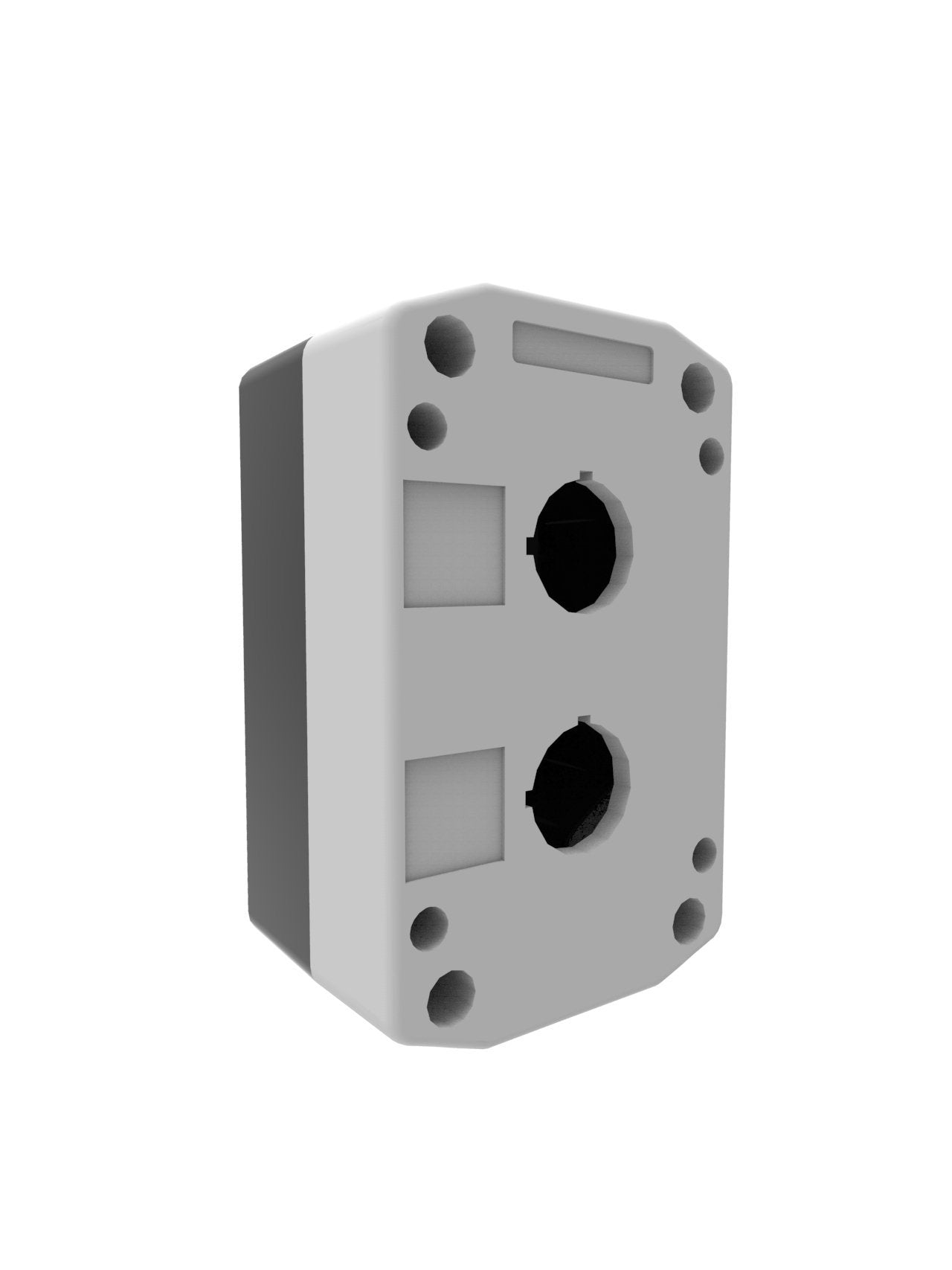 2 hole plastic switch enclosure