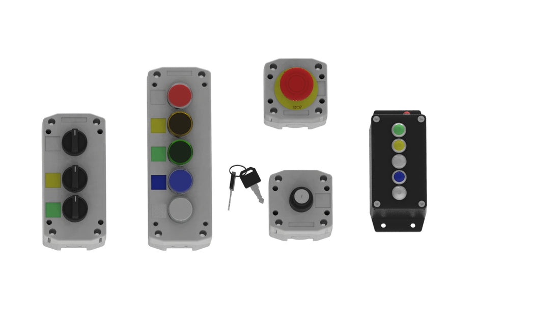 Push Button Control Box – Stack-Light.com