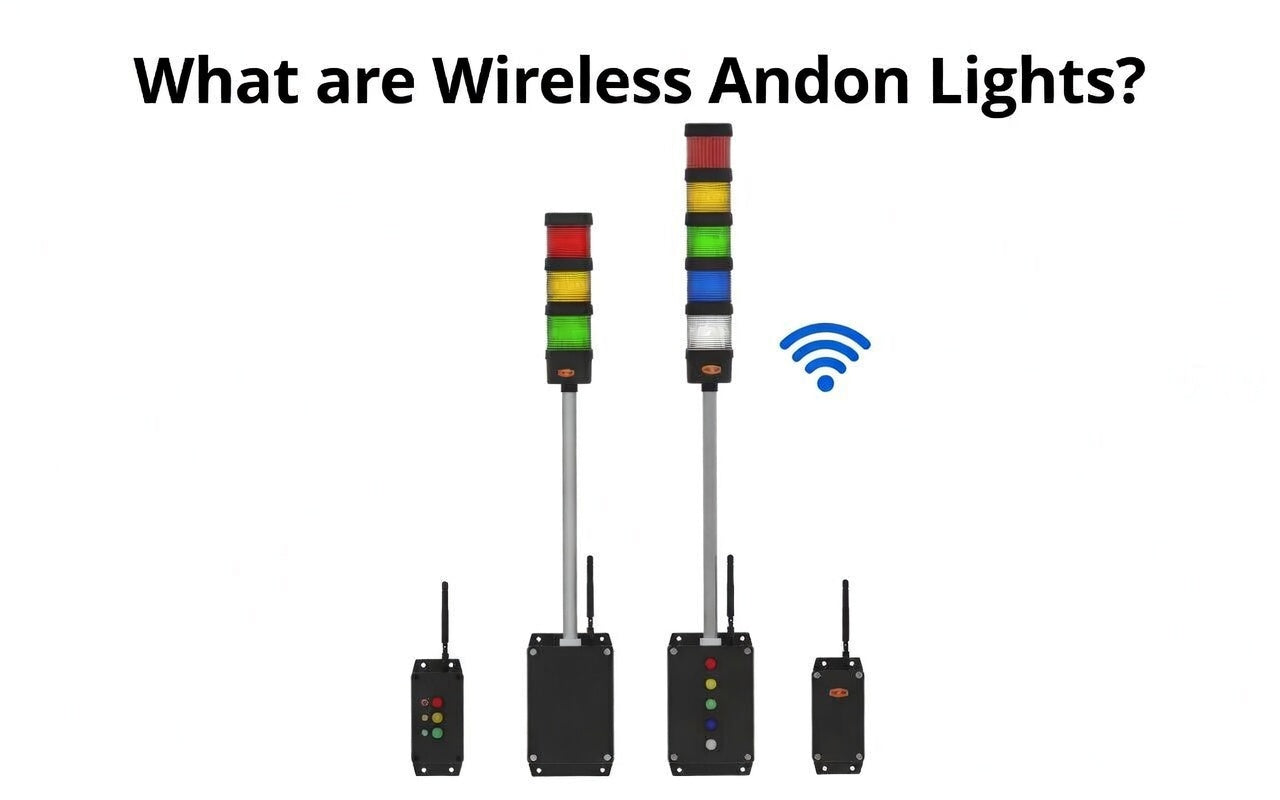 Stack Light Wireless Control What Are Wireless Andons – Stack-Light.com