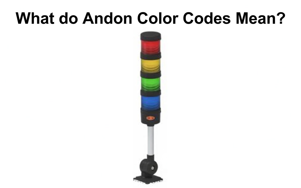 Andon Color Codes: Standards & Industry Guide – Stack-Light.com