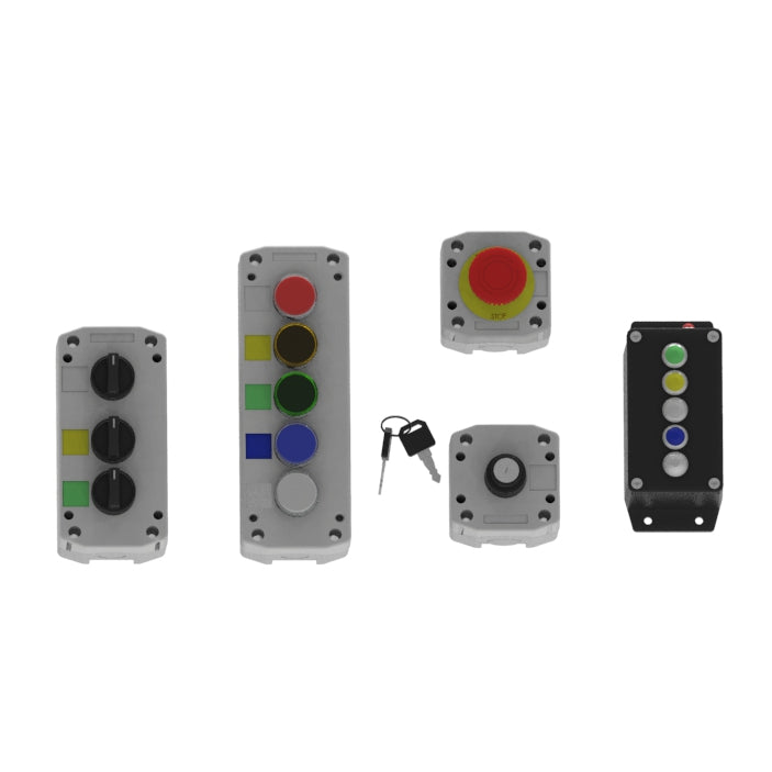 Indicator Light Control Box Push Button Enclosures - Control Boxes & Switch Stations