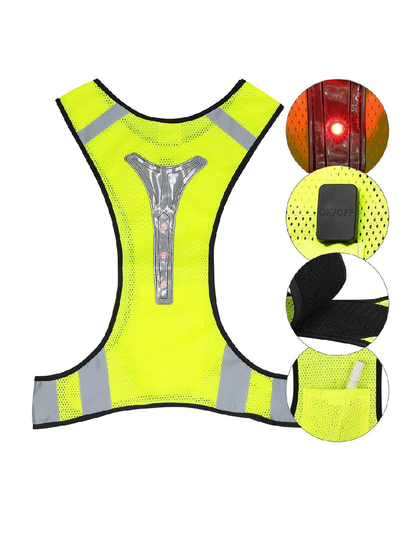 HW-SV-1 Safety Vest LED Safety Vest