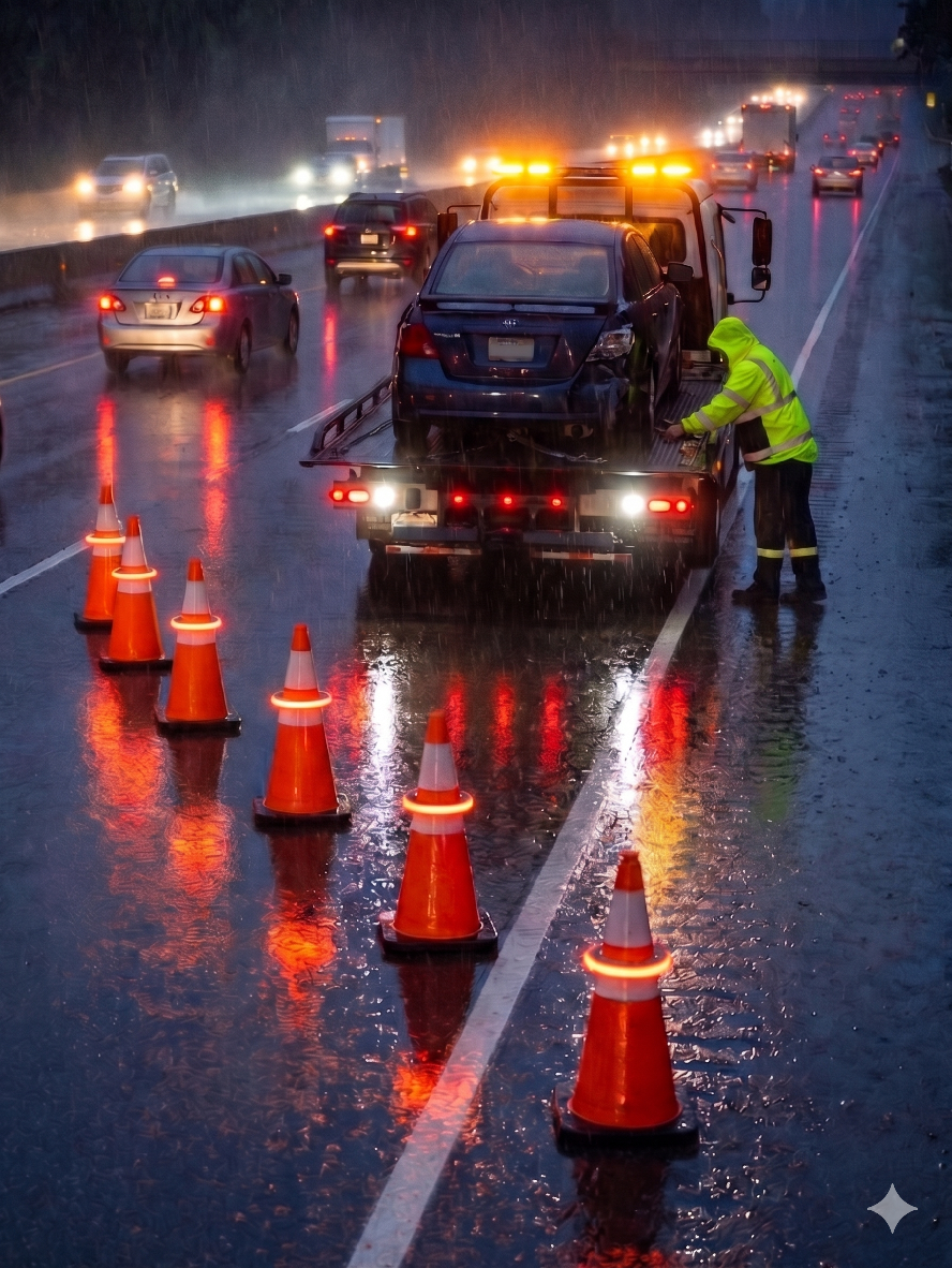 Traffic Cone Light Kit