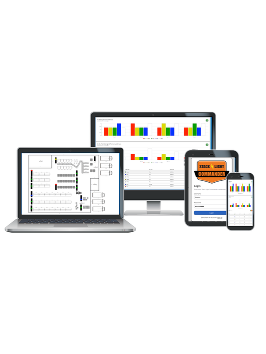 RC-PENGUIN-SLC2 Wireless Andon Lights OEE Software Gateway