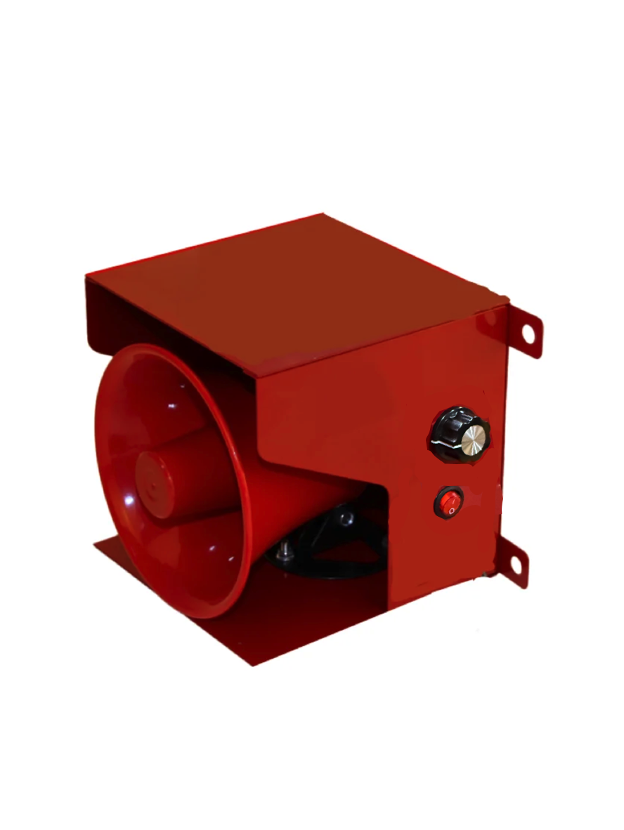 Stack-Light.com 110V AC / NO Audible Alarm with Light
