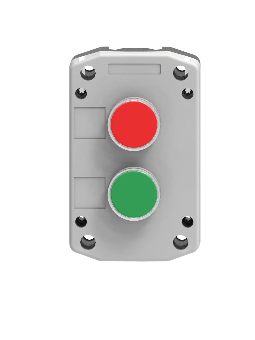 Stack-Light.com 2 / Momentary / No Light Push Button Control Box CB-P-B