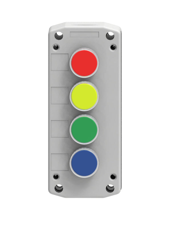 Push Button Control Boxes with Switches