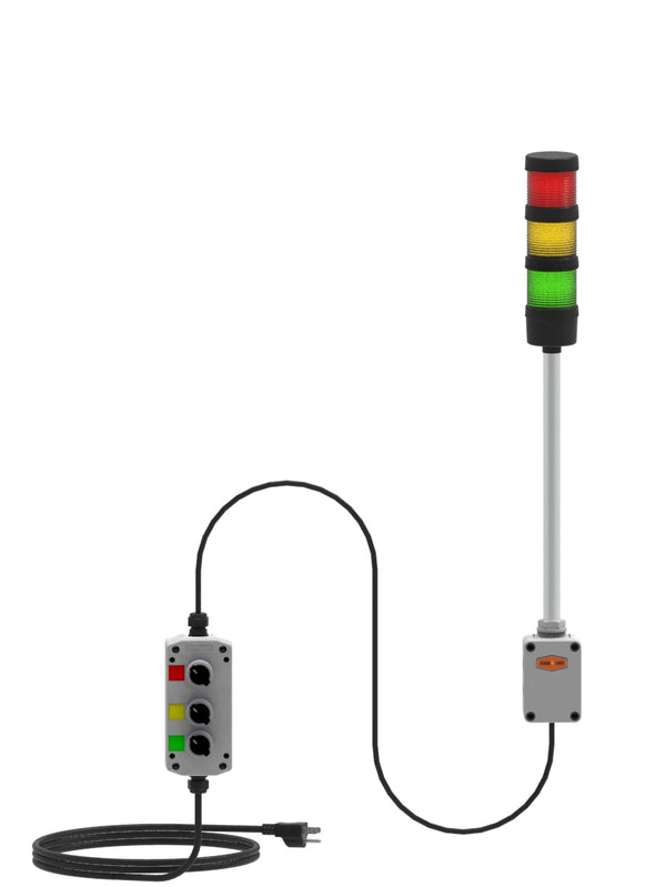 LED Tower Light Stations with Controls