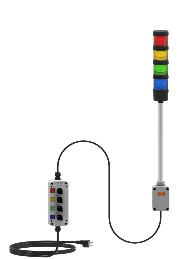 Stack Light Controller LED Tower Light Stations with Controls