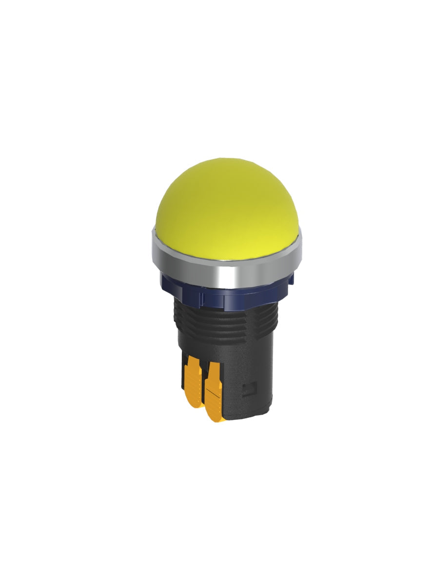 yellow round led