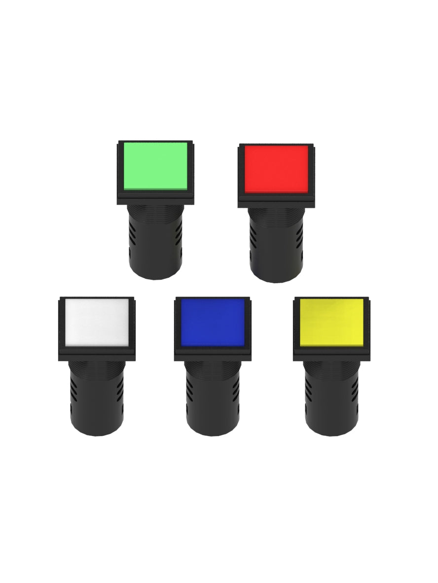 Stack-Light.com Indicator Light Square Panel Light