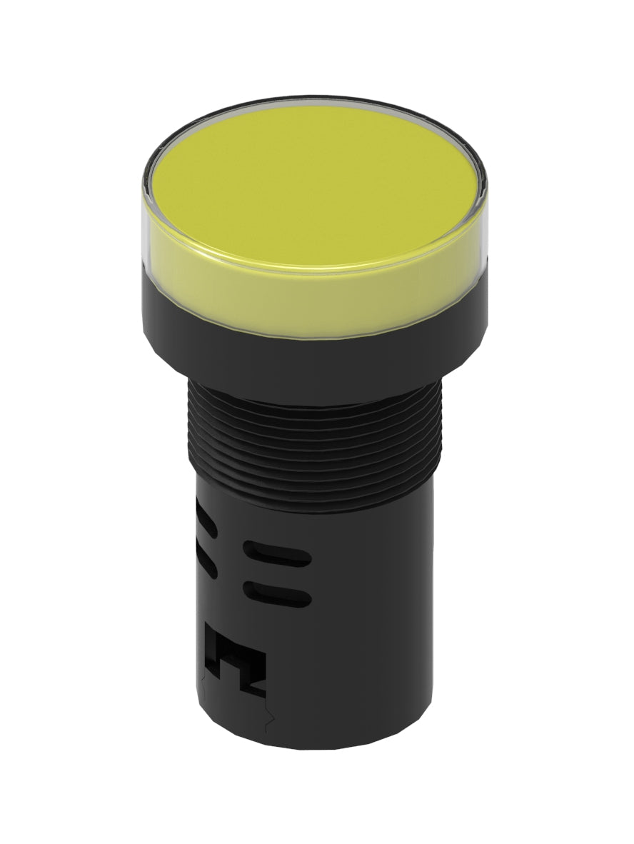 Yellow LED Control Panel Lights 22mm - IL-E