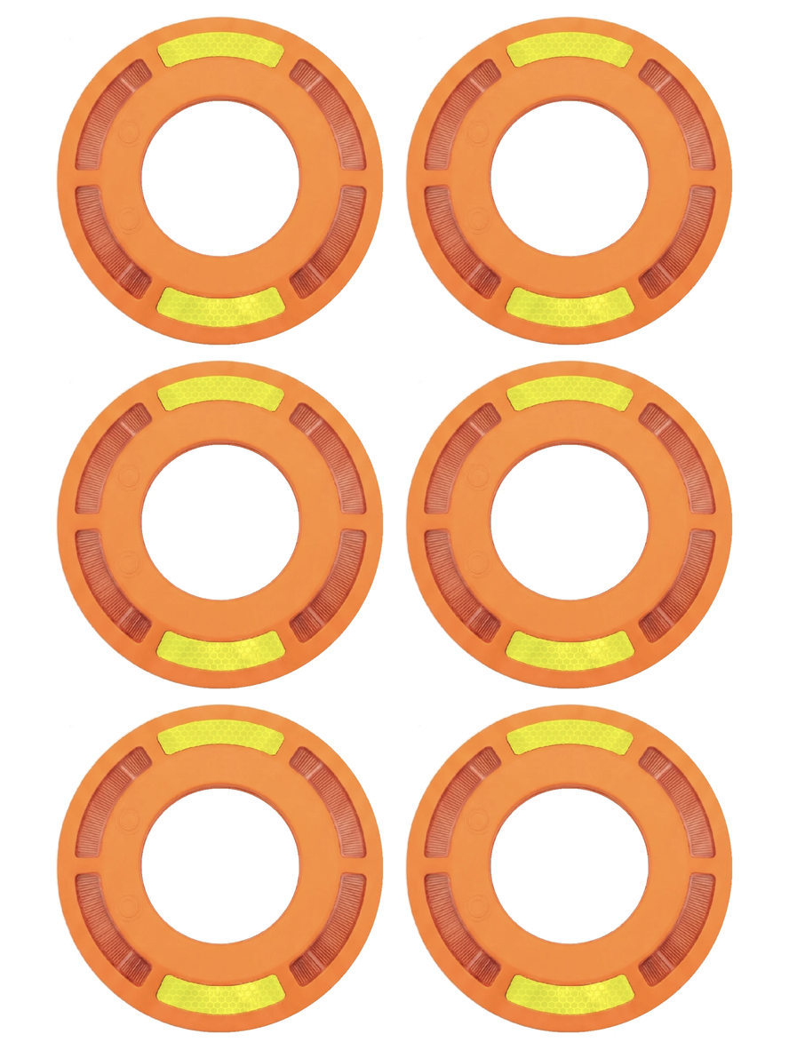 Stack-Light.com Safety Light Default Traffic Cone Light - 6 Pack