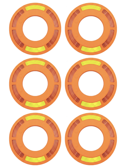 Stack-Light.com Safety Light Default Traffic Cone Light - 6 Pack