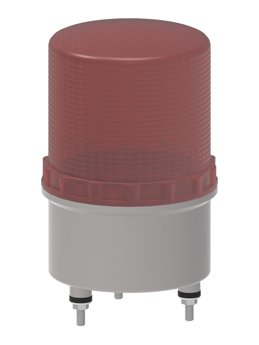 Stack-Light.com stack light 24V  DC Red Warning Light - WL100