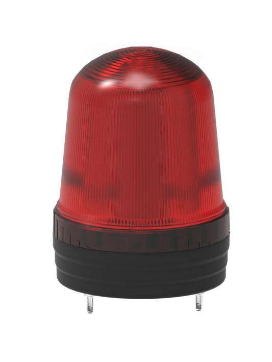 Red Warning Light with Alarm 24V or 110V