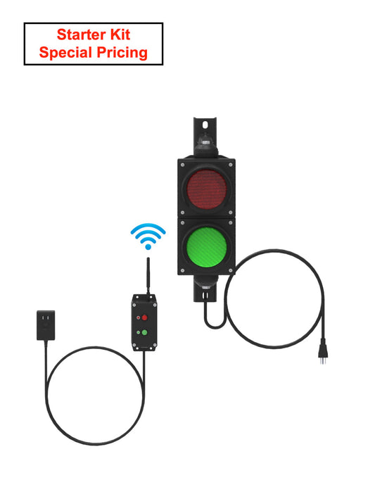 Stack-Light.com Traffic Light Wireless Traffic Light Kit - TL100-2-W-KIT