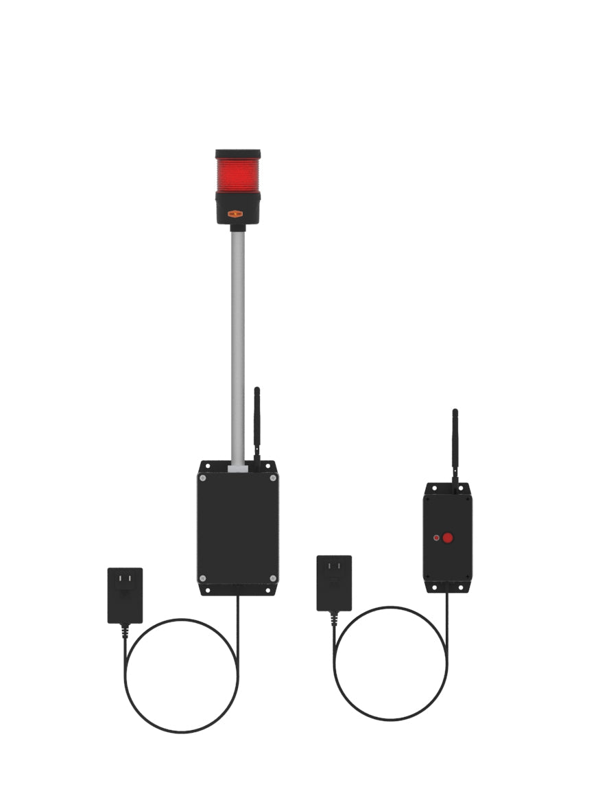Wireless andon with remote control
