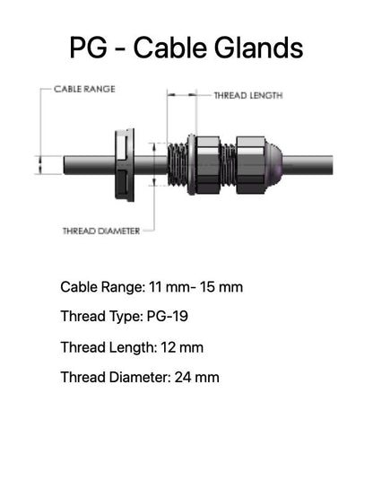 Cable Glands  PG-19