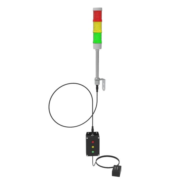 Stack-Light.com Andon station Screw Type / No Manually Controlled Tower Light - SBD