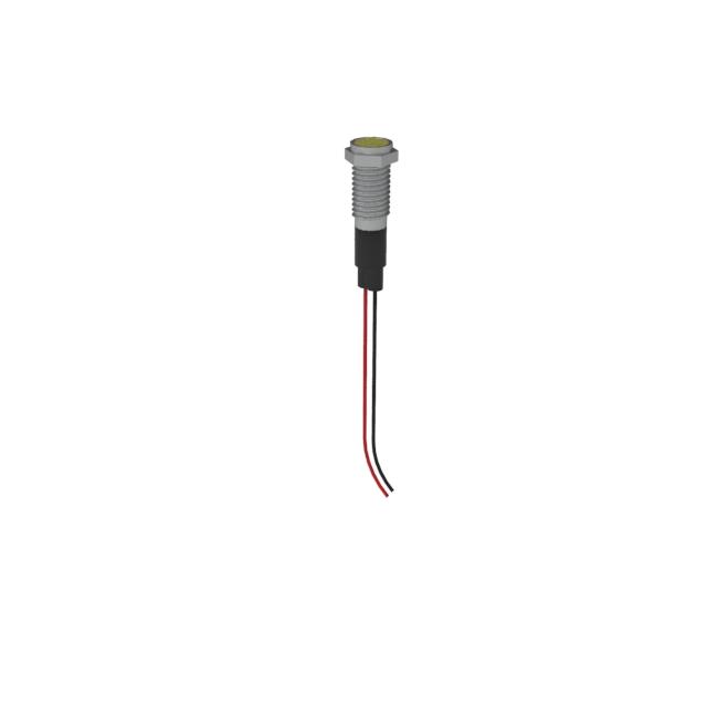 LED indicator light yellow