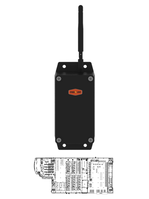 Wireless Andon System with Map